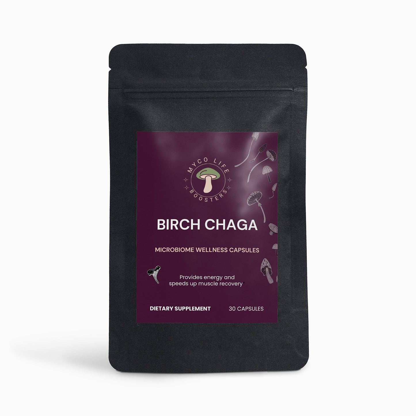 Birch Chaga Microbiome Wellness Capsules